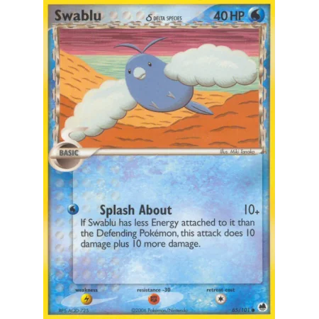 Swablu δ (Reverse Holo)
