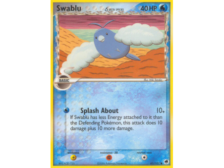 Swablu δ (Reverse Holo)