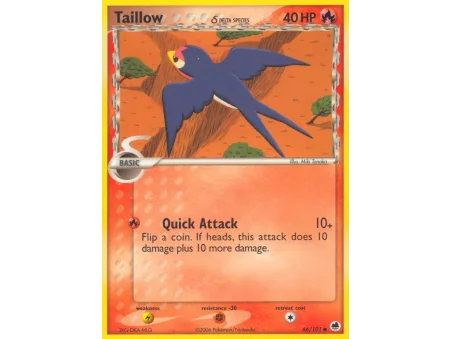 Taillow δ (Reverse Holo)