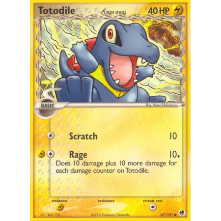 Totodile δ