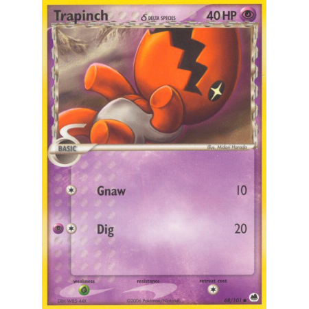Trapinch δ (Reverse Holo)