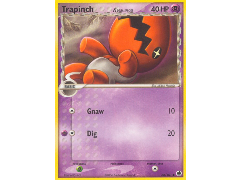 Trapinch δ (Reverse Holo)