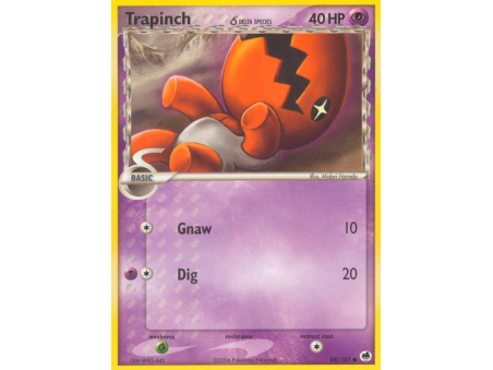 Trapinch δ (Reverse Holo)