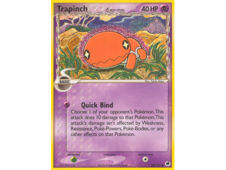 Trapinch δ (Reverse Holo)