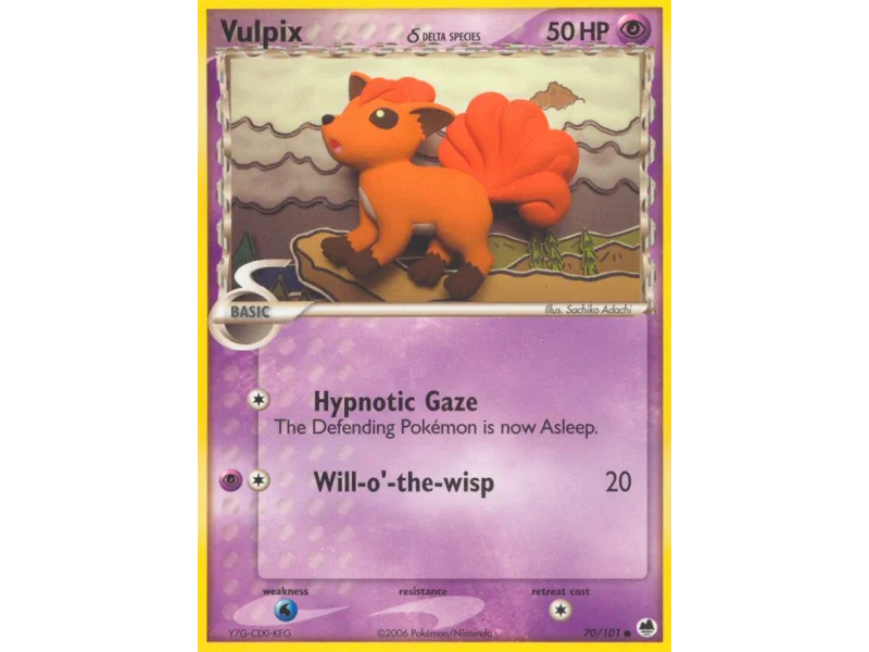 Vulpix δ (Reverse Holo)