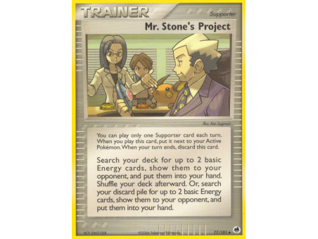 Mr. Stone's Project (Reverse Holo)