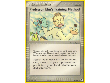 Professor Elm's Training Method