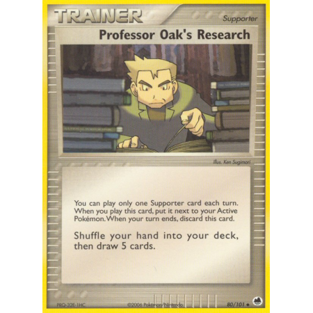 Professor Oak's Research (Reverse Holo)