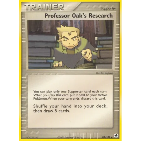 Professor Oak's Research (Reverse Holo)