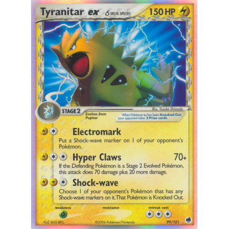 Tyranitar ex δ