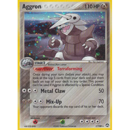 Aggron (Reverse Holo)