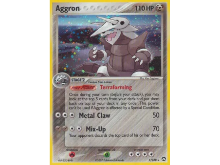 Aggron (Reverse Holo)