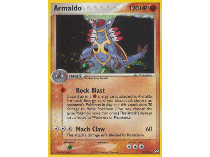 Armaldo (Reverse Holo)