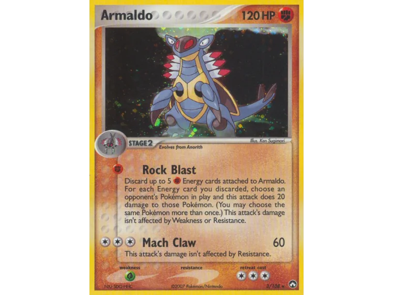 Armaldo (Reverse Holo)