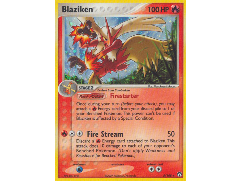 Blaziken (Reverse Holo)