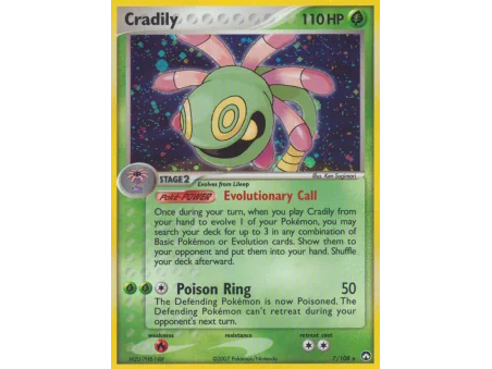Cradily (Reverse Holo)