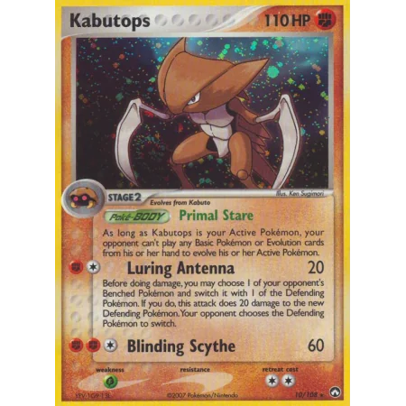 Kabutops (Holo)