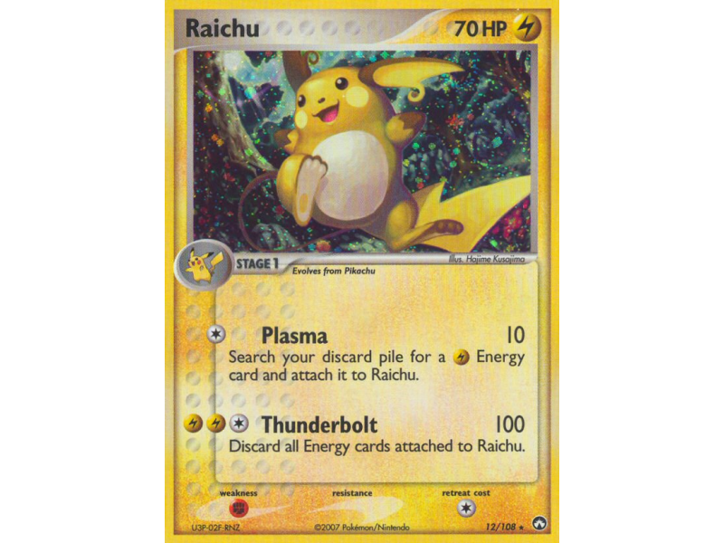 Raichu (Reverse Holo)