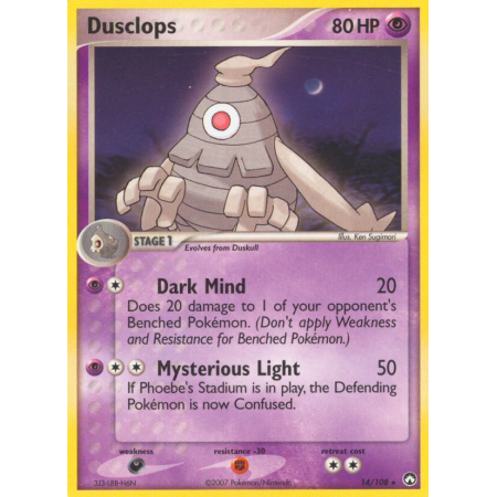 Dusclops (Reverse Holo)