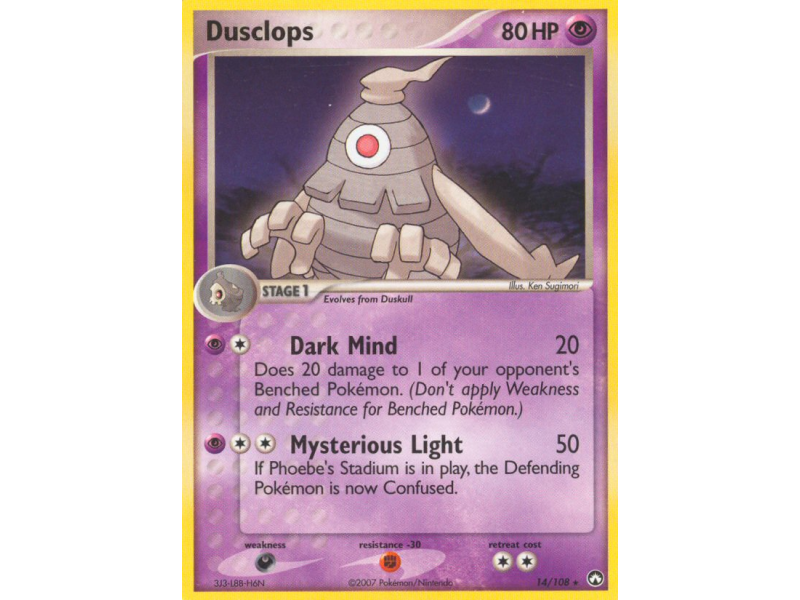 Dusclops (Reverse Holo)