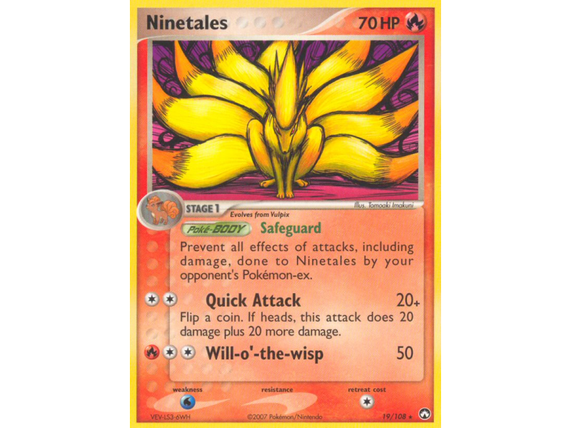 Ninetales (Reverse Holo)