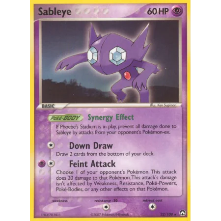 Sableye (Reverse Holo)