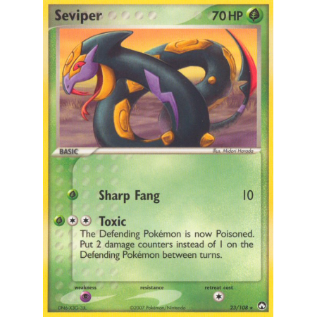Seviper (Reverse Holo)