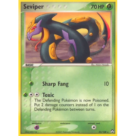 Seviper (Reverse Holo)