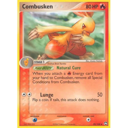 Combusken (Reverse Holo)
