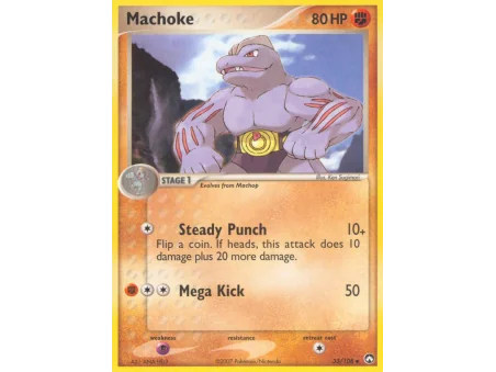 Machoke (Reverse Holo)