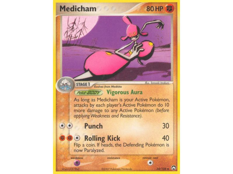 Medicham (Reverse Holo)