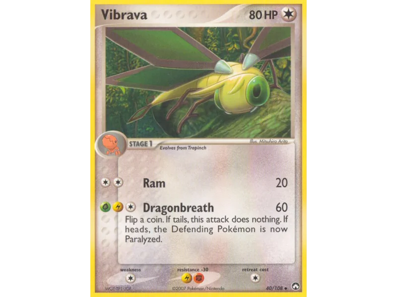 Vibrava (Reverse Holo)