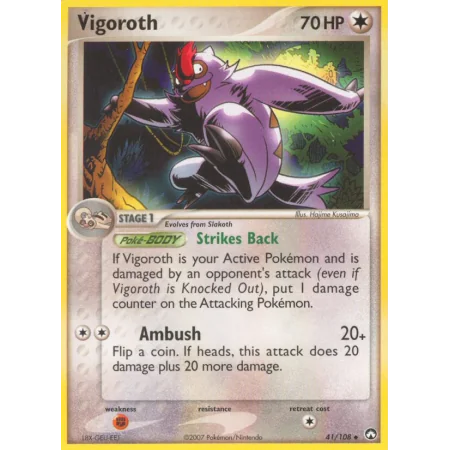 Vigoroth (Reverse Holo)