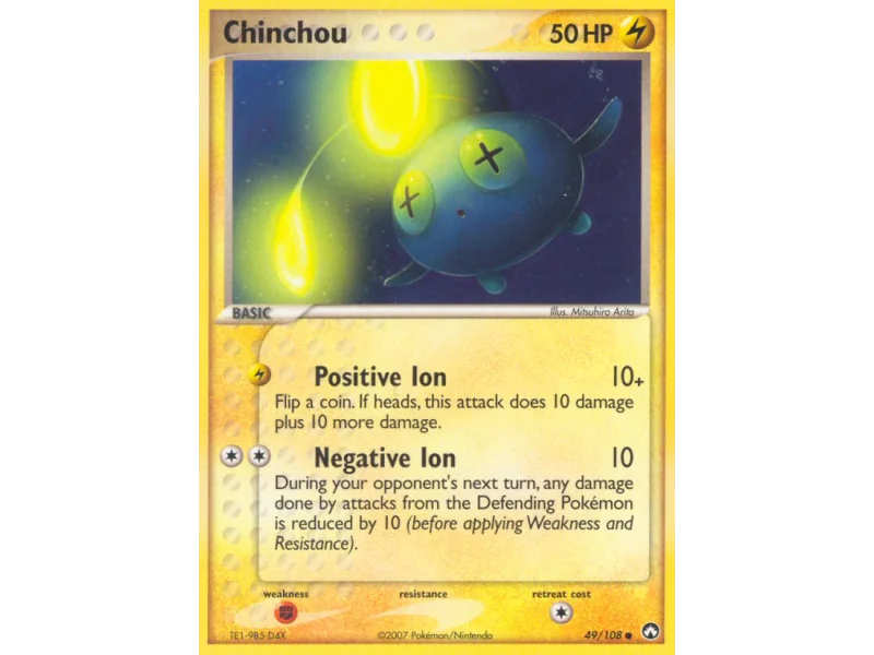 Chinchou (Reverse Holo)
