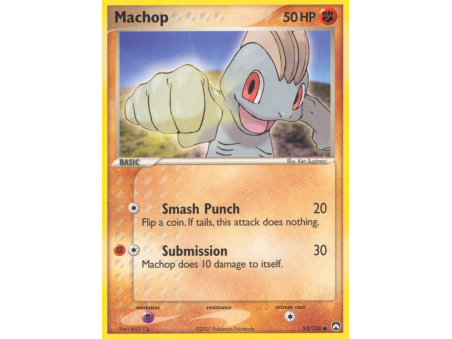 Machop (Reverse Holo)