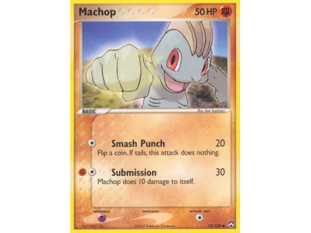 Machop (Reverse Holo)