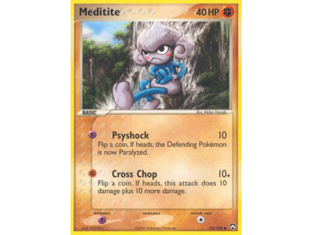 Meditite (Reverse Holo)