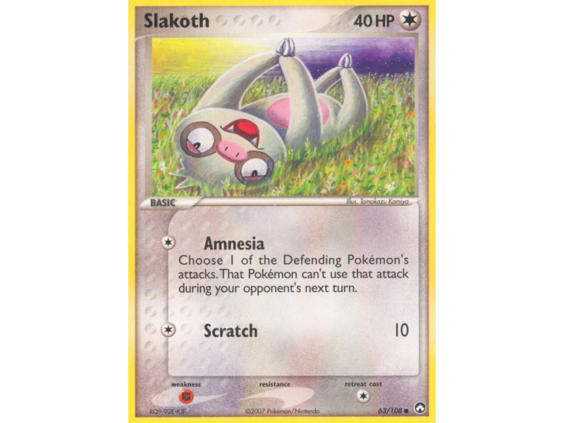 Slakoth (Reverse Holo)