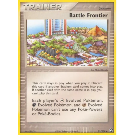 Battle Frontier (Reverse Holo)