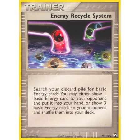 Energy Recycle System