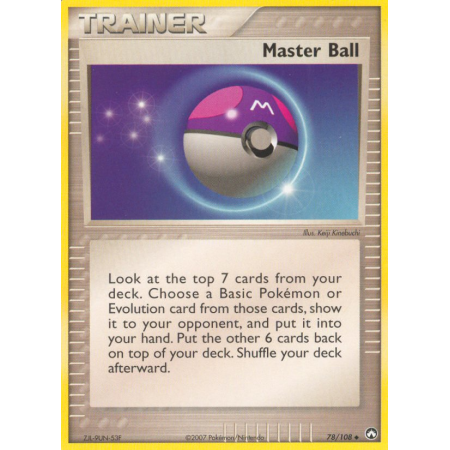 Master Ball (Reverse Holo)