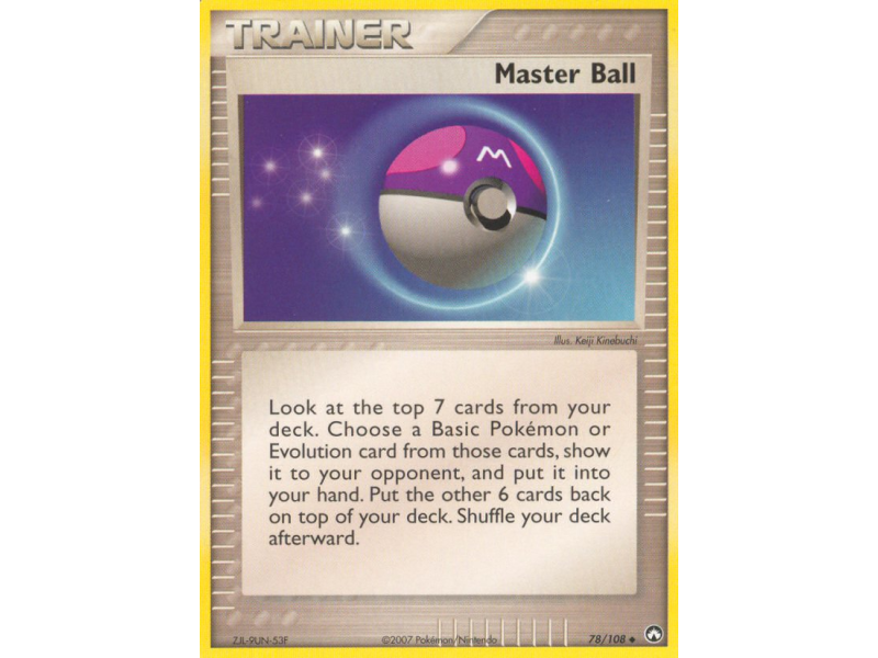 Master Ball (Reverse Holo)