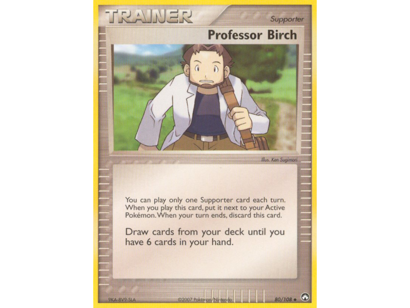 Professor Birch (Reverse Holo)