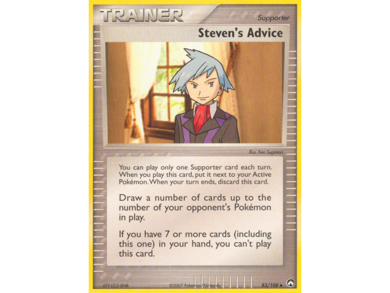 Steven's Advice (Reverse Holo)
