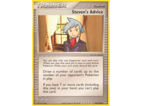 Steven's Advice (Reverse Holo)