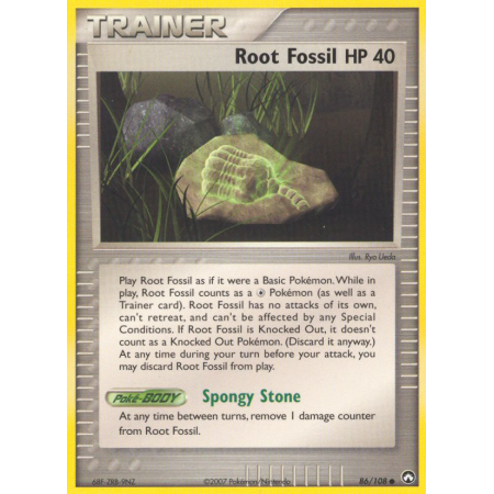 Root Fossil (Reverse Holo)