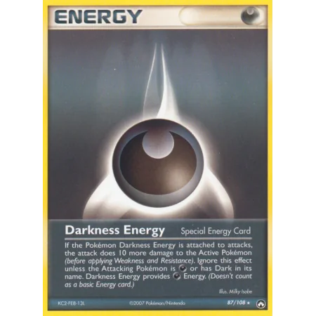 Darkness Energy