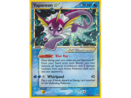 Vaporeon ★ (Holo)