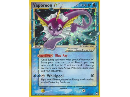Vaporeon ★ (Holo)