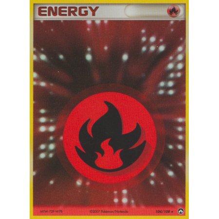 Fire Energy (Reverse Holo)